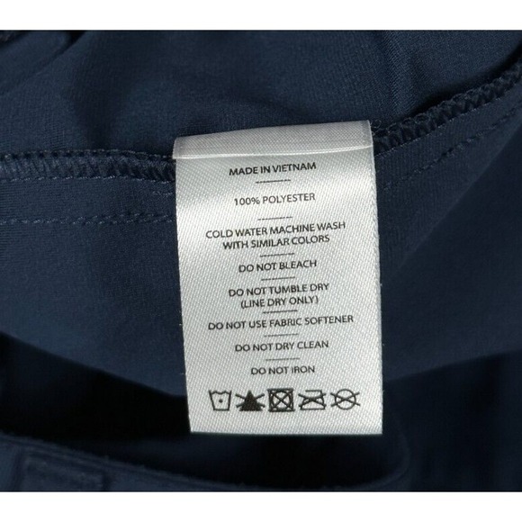 Rhone Commuter Pants Men 41 Blue Solid Straight Leg Chino Performance *41x27 - Picture 12 of 12